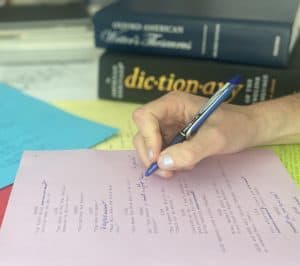Notes-taking-and-study-materials-for-english-learning and writing skills.